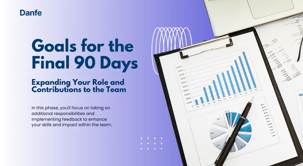 Goal for 90 days: achieving full autonomy and strategic impact in a 30-60-90 day onboarding plan